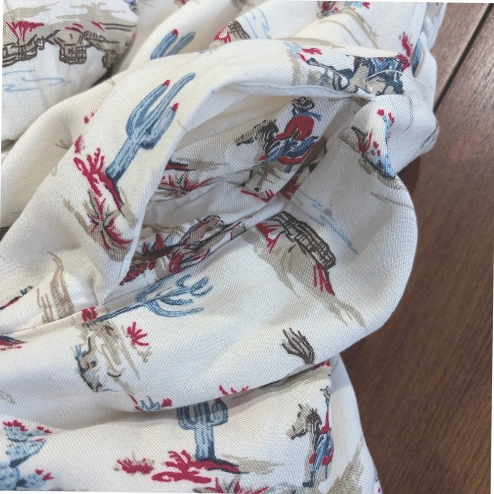 STETSON Western Dress Sz M Lined Pockets Equestrian Ranch Farm Horse Cowgirl - Picture 7 of 12